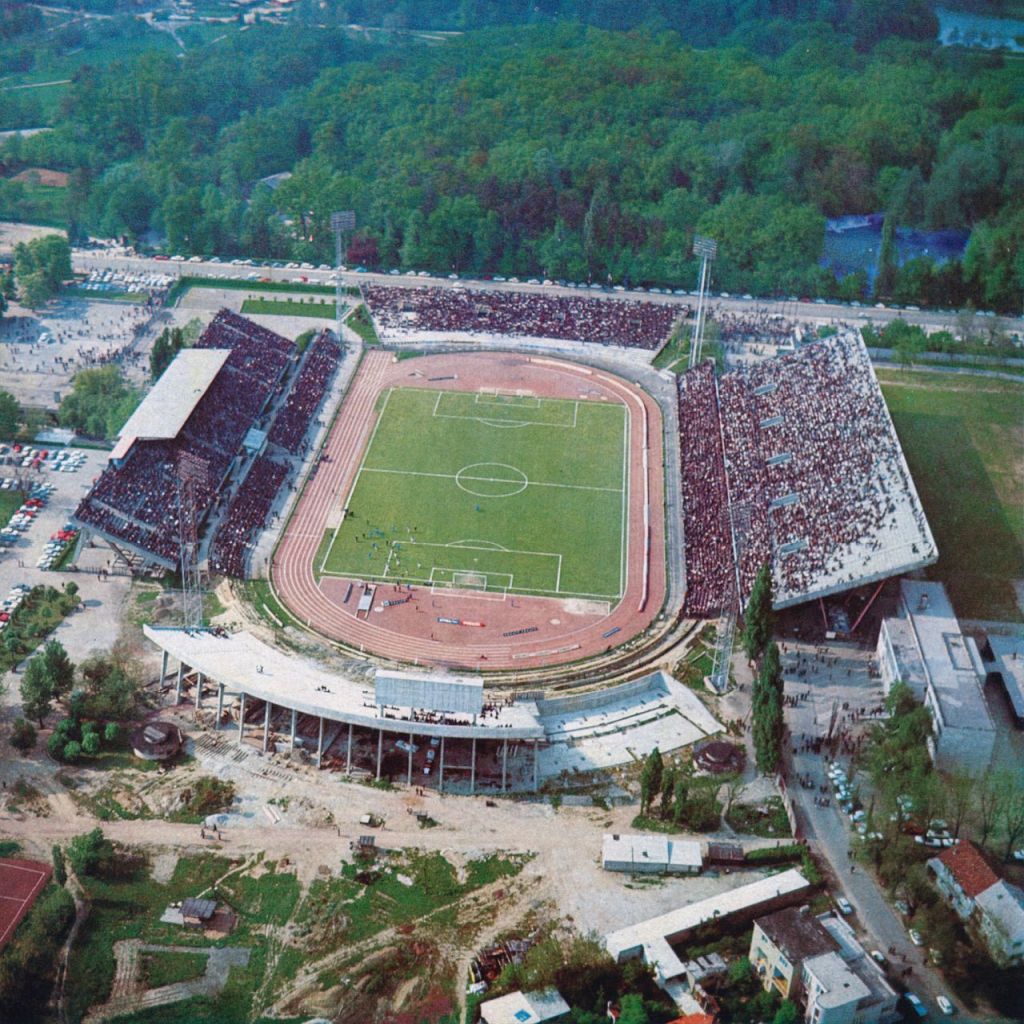Stadion Maksimir oko 1967. godine